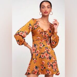 Free People Morning Light Mini Dress